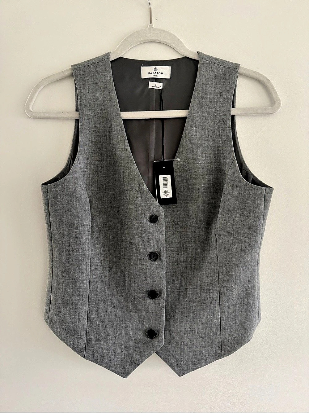 Babaton Aritzia Vest - NWT